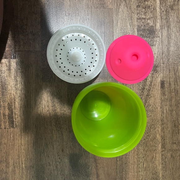 Vibrant Green and Pink baby/toddler cup - Picture 2 of 2